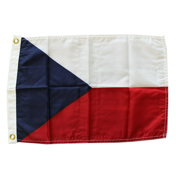 Czech Republic - 12"X18" Nylon Flag