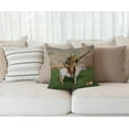 thumbnail image 2 of Throw Pillow Cover The Cat Cowboy with a Rifle Rides a Horse Decorative Pillow Case Home Decor Square 18x18 Inches Pillowcase, 2 of 4