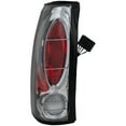 thumbnail image 4 of CAPA For 1999-2000 Escalade Tail Light Clear Lens; Chrome Interior GM2811172, 4 of 5