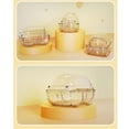 thumbnail image 2 of ZheElen Hamster Accessories Sand Bath Container Small Animal Sauna For The open space Gerbil Container Small Animal Sauna, 2 of 6