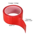thumbnail image 2 of Unique Bargains Ruban Nano Transparent Double Face 2'x10 Pieds Réutilisable Amovible Lavable Adhésif Fort Ruban de Montage, 2 of 7