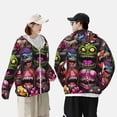 thumbnail image 4 of Fotbe Monstrous Cartoon Characters Chaqueta con Protección Solar UPF 50+ para Hombre y Mujer, Camisa con Capucha y Bolsillos-XX-Large, 4 of 7