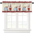 thumbnail image 2 of Red Kitchen Chef Knife And Fork Curtain Home Decoration Living Room Short Curtains Window Treatments For Kitchen Bedroom, 2 of 6