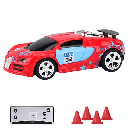 CUMM 1/58 Remote Control Car 4CH Mini Coke Cans Battery Operated Racing ...