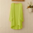 thumbnail image 5 of Long Cardigan Femme Manches Longues Mince Printemps Été Automne Cardigan, 5 of 5