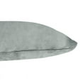 thumbnail image 4 of A1HC Hypoallergenic Down Alternative Decorative Throw Pillow, 24x24 in, Square, Pack of 1, Dove Grey, 4 of 5