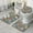 Multicolor Ethnic Geometric, variant on Multicolor Ethnic Geometric Patchwork Pattern Bathroom Rugs Sets 3 Piece,Toilet Cover Set,Absorbent Non Slip Bathroom Mats Sets with U-Shaped Contour Rug Toilet Rug Set