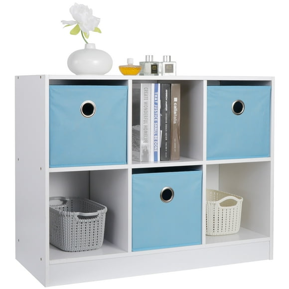White Organizer Shelves