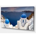 thumbnail image 2 of Blue Doomes Églises Panorama - Impression sur Toile, 2 of 3
