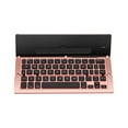thumbnail image 1 of Slim Portable Wireless Keyboard Aluminum Alloy Foldable Design with Integrated Stand for Travel and Home, 1 of 8
