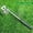B, variant on Linnome 2 in 1 Garden Rake Weeder Manual Puller Tool Stainless Steel Hand Weeding with Ergonomic Handle for Yard 15.7in C
