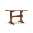 thumbnail image 7 of Linon Chelsea Farmhouse Dining Table, Walnut, 7 of 7