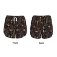 thumbnail image 6 of Uemuo Pumpkin Plant Garden Pattern Women's Athletic Shorts High Waisted Running Shorts with Liner Pockets Gym Elastic Workout Shorts-Medium, 6 of 9