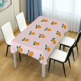 thumbnail image 4 of Yayeee Tablecloths 54" x 54" Rectangle Wrinkle Resistant Party Table Cover, Cartoon Citrus, 4 of 8