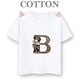 thumbnail image 2 of Camiseta de algodón con el alfabeto de Disney Mickey de la A a la Z, moda de verano para niños y niños, camisetas informales de cuello redondo y manga corta, 2 of 5