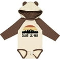 thumbnail image 3 of Inktastic Seattle Washington Skyline Sunset Boys or Girls Long Sleeve Baby Bodysuit, 3 of 5