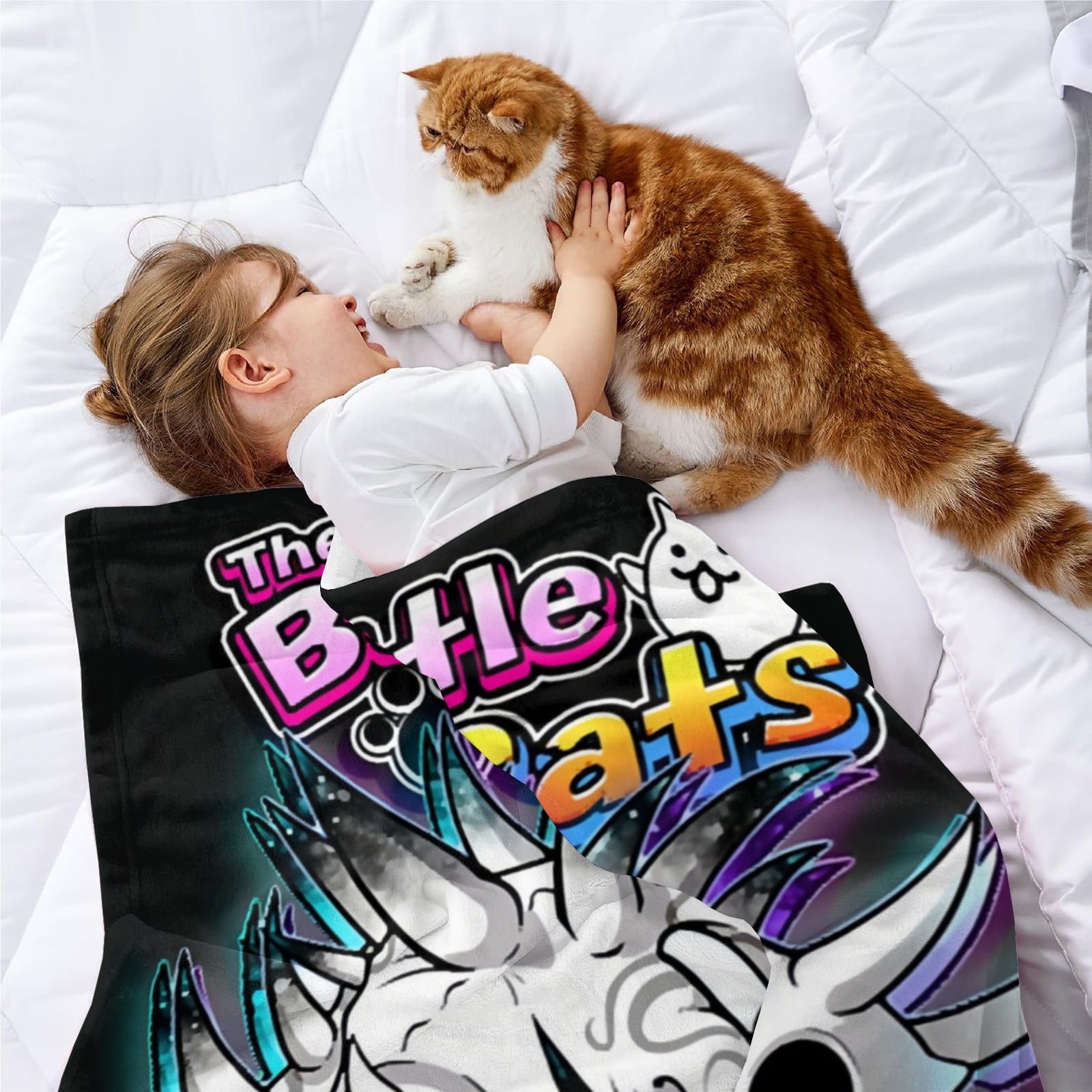 the battle cats Throw Blanket Gifts for Fans Lover Girls Boys Women Present Hoodie Him Bed 30"x40"