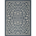 thumbnail image 1 of Safavieh Courtyard Navy Indoor Outdoor Rug - 6'7" x 9'6", 1 of 4