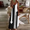thumbnail image 2 of Mod Arrows Sleeveless Dress dress for women 2025 Dresses for wedding party Dress, 2 of 5