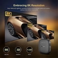 thumbnail image 3 of Android 13 Smart TV Box Allwinner H313 Dual 2.4G5G Bluetooth 5.0 8K UHD Stream Media Player with Remote Control 2G8G, 3 of 5