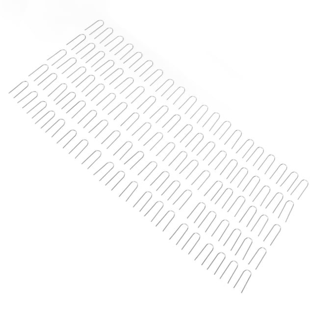 U Ring, 100PCS Nichrome Uniform Size Mini U Hanger Hooks For Jewelry