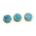 thumbnail image 3 of HILABEE 3 Pieces Trumpet Valve, Musical Instrument Accessories, Easy Installation, Smooth Replacement Parts, Finger Buttons for Performance Bands Blue Turquoise, 3 of 9