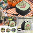 thumbnail image 3 of HUIACONG 17" Mushroom Frog Children Backpack 4PCS Set, School Bag with Lunch Box Water Bottle Sleeve for Age 7-12, 3 of 7
