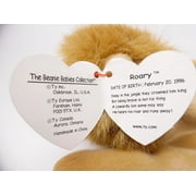 Ty Beanie Babies Roary the Lion Plush 1996
