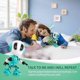 thumbnail image 3 of Rechargeable Talking Robots Toys for Kids - Metal Robot Kit with Sound & Touch Sensitive Led Eyes Flexible Body, Interactive Educational Gift Toys for, 3 of 4