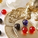 thumbnail image 4 of 15 Uds. De cuentas redondas de cristal de 12mm, piedras preciosas sueltas, cuentas lisas DIY para pulsera, collar, pendientes, fabricación de joyas Adepaton BST3016098, 4 of 6