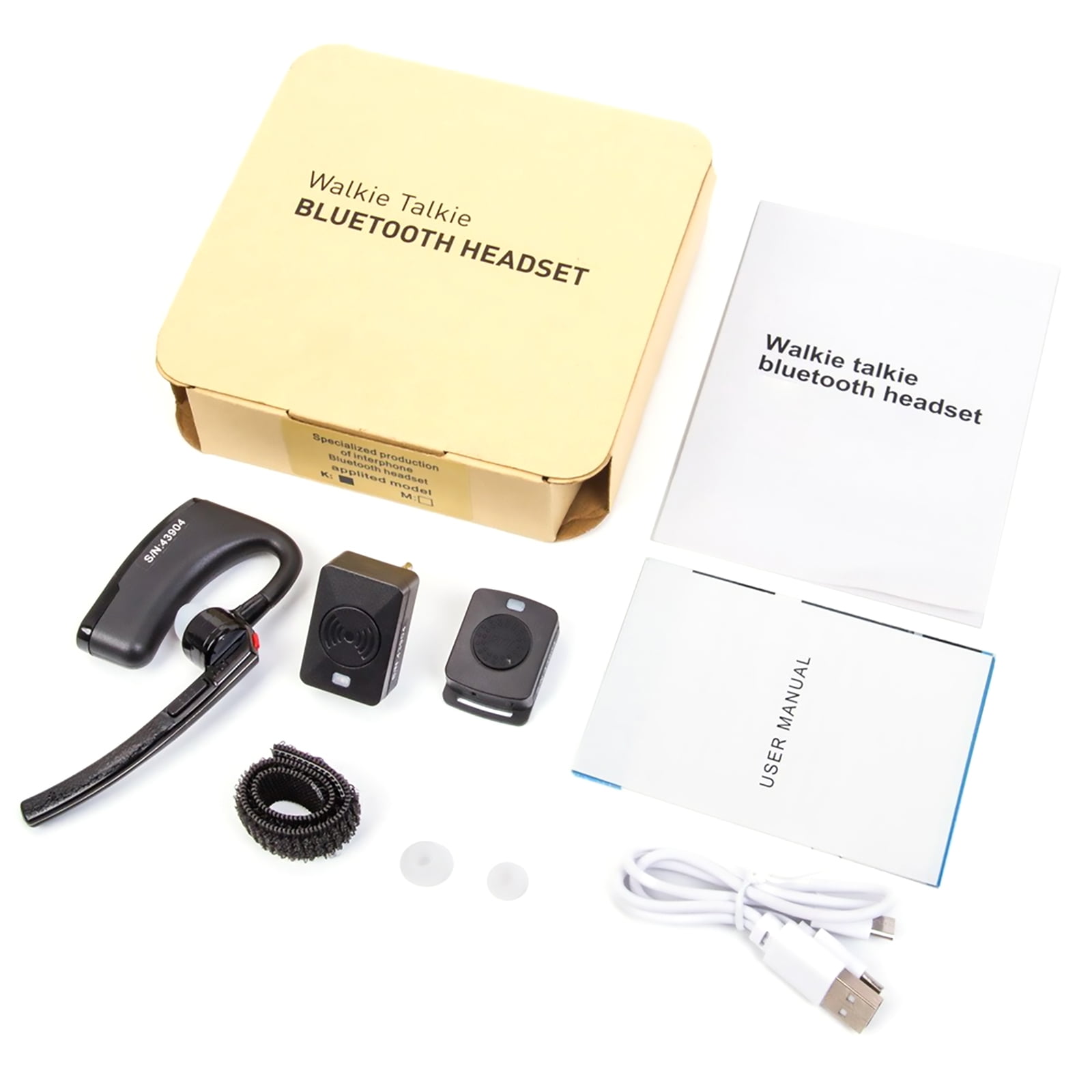 Walkie Talkie Wireless Headset M Plug PTT Earphone for Motorola GP-88/300/CP1660/EP450/P3688/DEP450