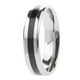 thumbnail image 3 of Anillo de acero inoxidable Sunnimix Negro Tamaño 7, 3 of 8