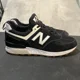 thumbnail image 1 of New Balance 574 Mens 12 Black ML574FCB Athletic Sneakers, 1 of 6