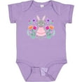 thumbnail image 3 of Inktastic Easter Scandinavian Bunny with Flowers Boys or Girls Baby Bodysuit, 3 of 5