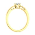 thumbnail image 2 of 1/4 Carat 6-Prong Set Diamond Solitaire Engagement Ring Band in 14K Yellow Gold (Ring Size 10.25), 2 of 4
