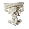 thumbnail image 3 of Estante flotante decorativo con escultura de ángel para pared, decoración del hogar, estatua de resina, organizador de figuras para florero, guardería Crema, 3 of 8