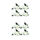thumbnail image 1 of Flores artificiales Monstrate 4X decoración duradera para hogar y boda color Blanco 2Conjunto, 1 of 6