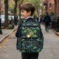 thumbnail image 2 of Uorisanigo Green Dinosaur Kids Hiking Backpack for Boys Outdoor Travel Daypack Elementary School Bag Lightweight Casual Camping Vacation Large Capacity, 2 of 7