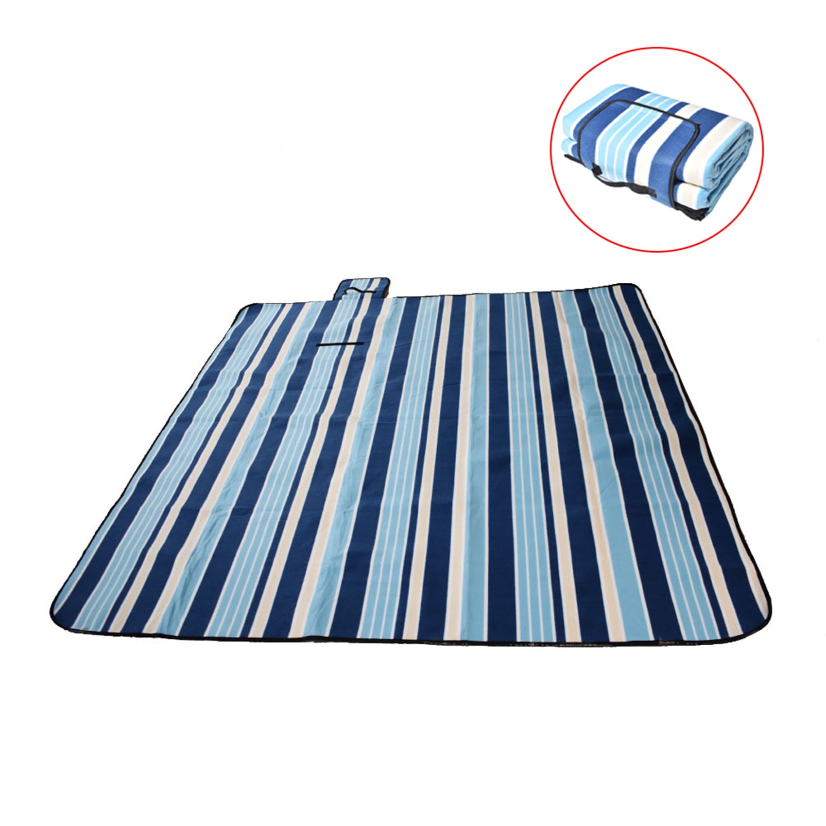 Extra Large 3Layers Soft Picnic Blanket Rug Waterproof Mat Camping
