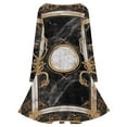 thumbnail image 5 of Luxury Marble Print Long Sleeve Dresses For Women Vintage Elegant Party Dress Oversized V-neck Dress S-8XL, 5 of 7