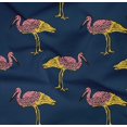thumbnail image 4 of oneOone Organic Cotton Poplin Twill Fabric Heron Block Printed Craft Fabric BTY 42 Inch Wide, 4 of 4