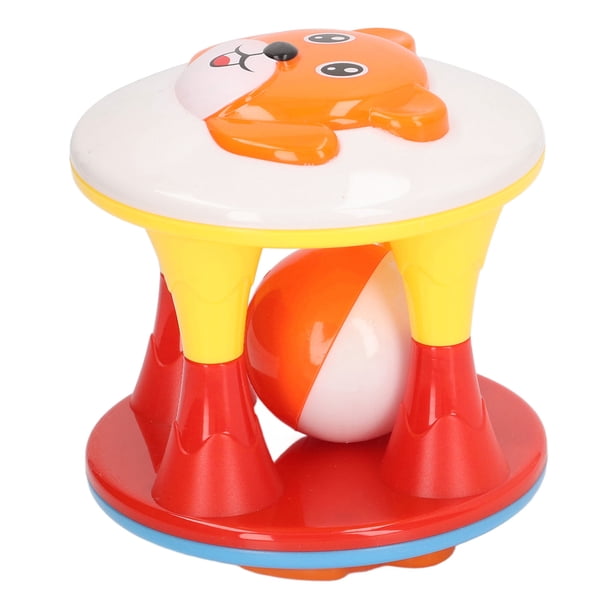 Juguete De Bola De Sonajero Para Bebé, Sonidos Agradables, Coordinación De Cerebro De Mano Colorida, Juguete Divertido Para Sacudir La Mano Del Bebé, Promueve El Desarrollo ANGGREK Baby Rattle Toy