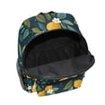 thumbnail image 6 of FORMRS Kids School Backpack with Front Zippered Pocket 12" Student Travel Daypack, Blue Lemons, 6 of 6