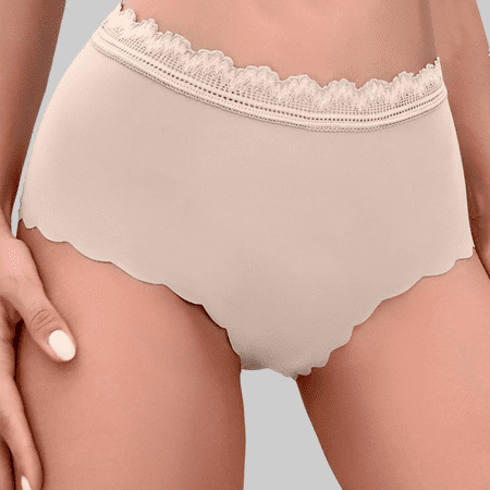 Fulorrnie Underwear for Women Tummy Control Thong Seamless High Waisted Panty Waistband Banded Waist Moisture Wicking No Show Panties  OTHER  XL