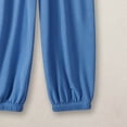 thumbnail image 5 of NOLDARES Boys Joggers Pants Outdoor Youth Quick Dry Hiking Pants Lightweight Athletic Pants with Pockets(Blue,8-9 Years), 5 of 6