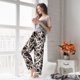 thumbnail image 5 of Balery Cow Skin Pantalones de pijama para mujer, pijamas ultraligeros, pantalones de estar por casa-Small, 5 of 6