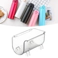 thumbnail image 1 of Water Bottle Organizer Transparent Stackable Space Saving Water Bottle Storage Holder Rack for Vacuum Cup 1 Grid, 1 of 10