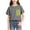 Gray, variant on Teylalorva Girls Cotton T-Shirt with Pocket Crew Neck Short Sleeve Kids Summer Trendy Casual Tee White Size 14-16