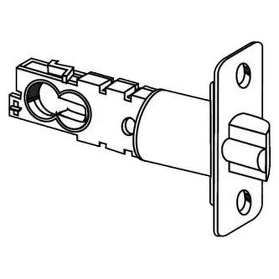 Schlage 16-204 2 3/8" Or 2 3/4" Replacement Deadlatch - Chrome