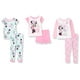 thumbnail image 1 of Set de pijama de algodón Minnie Mouse de Disney para niñas, 6 piezas, 2T, 1 of 6